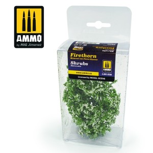 Matorrales – Matorral con Flores Blancas. Marca Ammo of Mig Jimenez. Ref: AMIG8390.