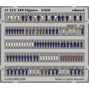 Figuras IJN, Escala 1:350. Marca Eduard. Ref: 17512.