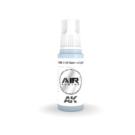 Acrílicos de 3rd, WWI German Light Blue – AIR. Bote 17 ml. Marca Ak-Interactive. Ref: Ak11806.