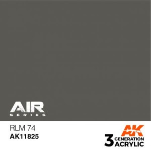 Acrílicos de 3rd, RLM 74 – AIR. Bote 17 ml. Marca Ak-Interactive. Ref: Ak11825.