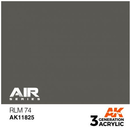 Acrílicos de 3rd, RLM 74 – AIR. Bote 17 ml. Marca Ak-Interactive. Ref: Ak11825.