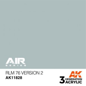 Acrílicos de 3rd, RLM 76 Version 2 – AIR. Bote 17 ml. Marca Ak-Interactive. Ref: Ak11828.