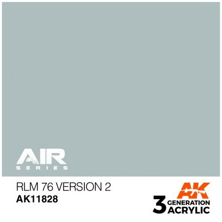 Acrílicos de 3rd, RLM 76 Version 2 – AIR. Bote 17 ml. Marca Ak-Interactive. Ref: Ak11828.