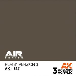 Acrílicos de 3rd,RLM 81 Version 3 – AIR. Bote 17 ml. Marca Ak-Interactive. Ref: Ak11837. 2