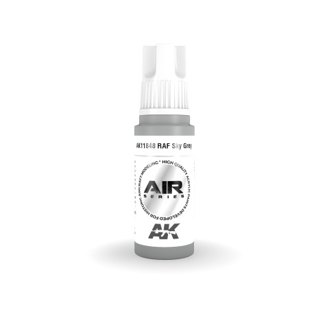 Acrílicos de 3rd,RAF Sky Grey – AIR. Marca Ak-Interactive. Ref: Ak11848.