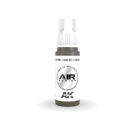 Acrílicos de 3rd,Dark Olive Drab 41 – AIR. Marca Ak-Interactive. Ref: Ak11860.