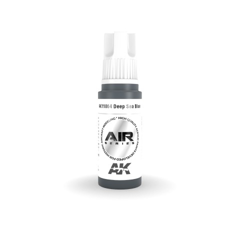 Acrílicos de 3rd,Deep Sea Blue – AIR. Marca Ak-Interactive. Ref: Ak11864.