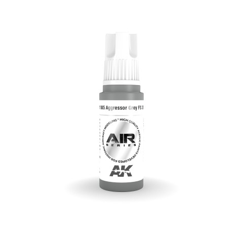 Acrílicos de 3rd,Aggressor Grey FS 36251 – AIR. Marca Ak-Interactive.  Ref: Ak11885.