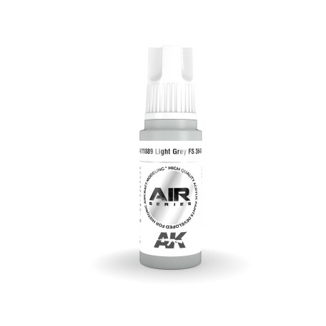 Acrílicos de 3rd,Light Grey FS 36495 – AIR. Marca Ak-Interactive.  Ref: Ak11889.