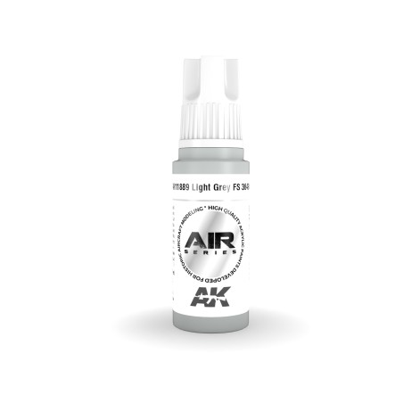 Acrílicos de 3rd,Light Grey FS 36495 – AIR. Marca Ak-Interactive.  Ref: Ak11889.