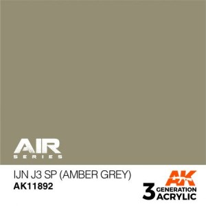 Acrílicos de 3rd,IJN J3 SP (Amber Grey) – AIR. Marca Ak-Interactive.  Ref: Ak11892.