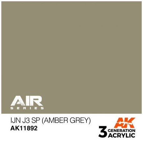 Acrílicos de 3rd,IJN J3 SP (Amber Grey) – AIR. Marca Ak-Interactive.  Ref: Ak11892.