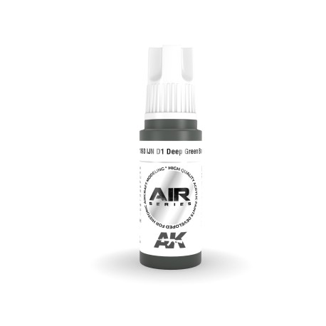 Acrílicos de 3rd,IJN D1 Deep Green Black – AIR. Marca Ak-Interactive.  Ref: Ak11893.