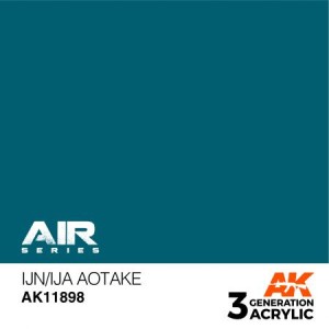 Acrílicos de 3rd, IJN/IJA Aotake – AIR. Marca Ak-Interactive.  Ref: Ak11898.