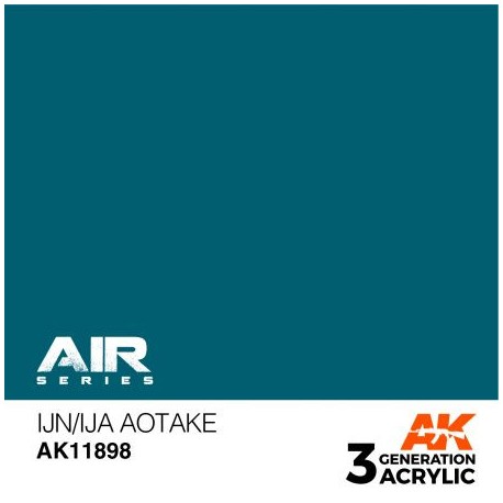 Acrílicos de 3rd, IJN/IJA Aotake – AIR. Marca Ak-Interactive.  Ref: Ak11898.