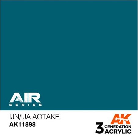 Acrílicos de 3rd, IJN/IJA Aotake – AIR. Marca Ak-Interactive.  Ref: Ak11898.