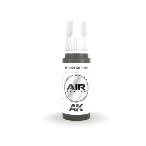 Acrílicos de 3rd,AII Green – AIR. Marca Ak-Interactive.  Ref: Ak11909. 2