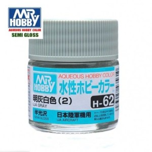 Mr.HOBBY AQUEOUS COLOR, GRIS IJA, Bote 10 ml. Marca MR.Hobby. Ref: H62.
