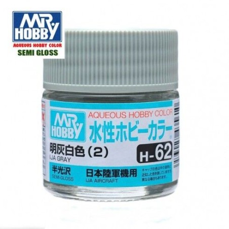 Mr.HOBBY AQUEOUS COLOR, GRIS IJA, Bote 10 ml. Marca MR.Hobby. Ref: H62.