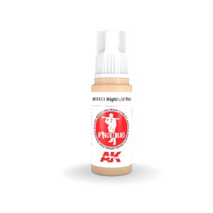 Acrílicos de 3rd, HIGHLIGHT FLESH – FIGURES. Marca Ak-Interactive.  Ref: Ak11403. 2