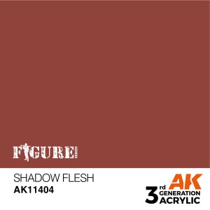 Acrílicos de 3rd, SHADOW FLESH – FIGURE .Marca Ak-Interactive.  Ref: Ak11404.