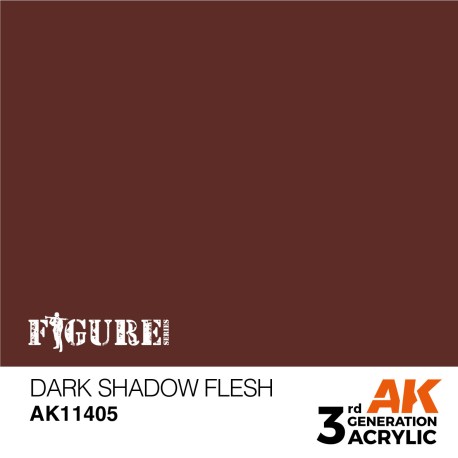 Acrílicos de 3rd, DARK SHADOW FLESH – FIGURES.Marca Ak-Interactive.  Ref: Ak11405.