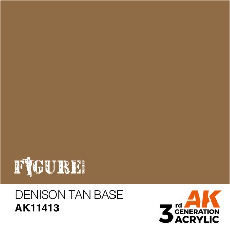 Acrílicos de 3rd, DENISON TAN BASE – FIGURES.Marca Ak-Interactive.  Ref: Ak11413.