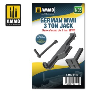 Gato alemán de la WWII de 3 t, escala 1/35. Marca Mig. Ref: AMIG8115.