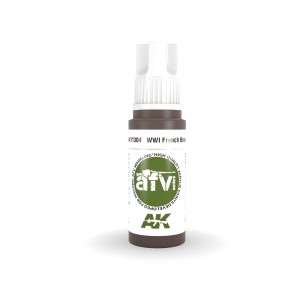 AK INTERACTIVE 3 rd. WWI FRENCH BROWN – AFV. Marca AK Interactive. Ref: AK11304. 2