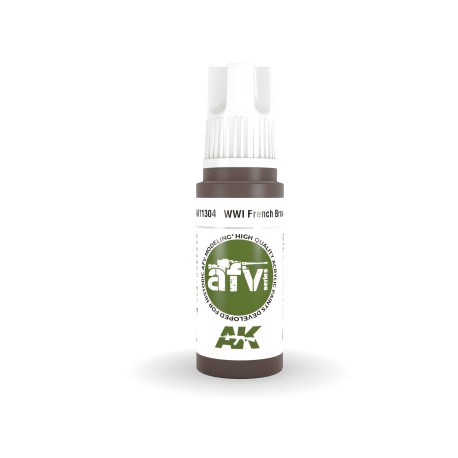 AK INTERACTIVE 3 rd. WWI FRENCH BROWN – AFV. Marca AK Interactive. Ref: AK11304.