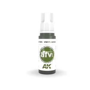 AK INTERACTIVE 3 rd. WWI FRENCH GREEN 1 – AFV. Marca AK Interactive. Ref: AK11305. 2