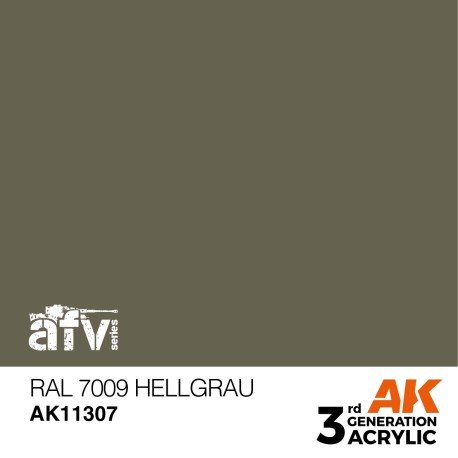 AK INTERACTIVE 3 rd.RAL 7009 HELLGRAU – AFV. Marca AK Interactive. Ref: AK11307.
