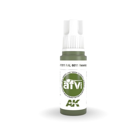 AK INTERACTIVE 3 rd. RAL 6011 RESEDAGRÜN – AFV. Marca AK Interactive. Ref: AK11311.