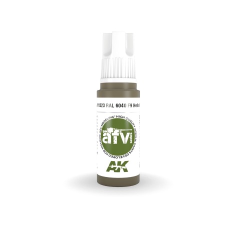 AK INTERACTIVE 3 rd. RAL 6040 F9 HELLOLIV – AFV. Marca AK Interactive. Ref: AK11323.