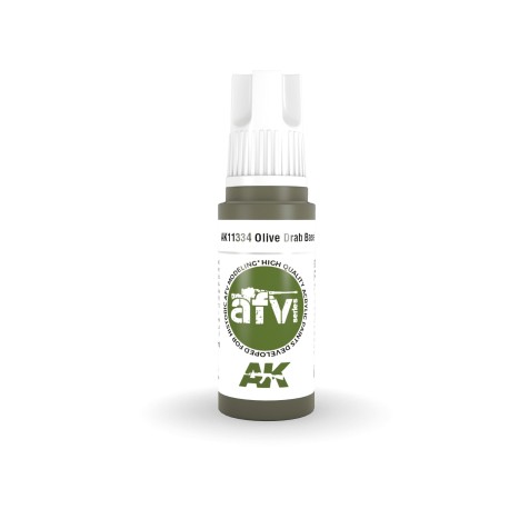 AK INTERACTIVE 3 rd. OLIVE DRAB BASE – AFV. Marca AK Interactive. Ref: AK11334.