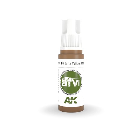 AK INTERACTIVE 3 rd. N 6 EARTH YELLOW (FS30257) – AFV. Marca AK Interactive. Ref: AK11337.