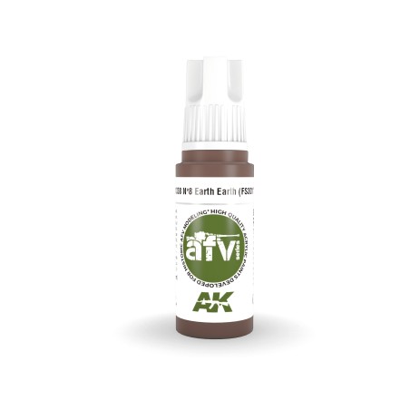 AK INTERACTIVE 3 rd. N 8 EARTH RED (FS30117) – AFV. Marca AK Interactive. Ref: AK11338.