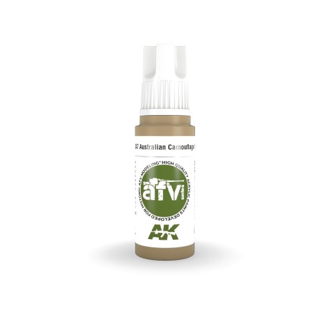 AK INTERACTIVE 3 rd. AUSTRALIAN CAMOUFLAGE BROWN – AFV. Marca AK Interactive. Ref: AK11347.