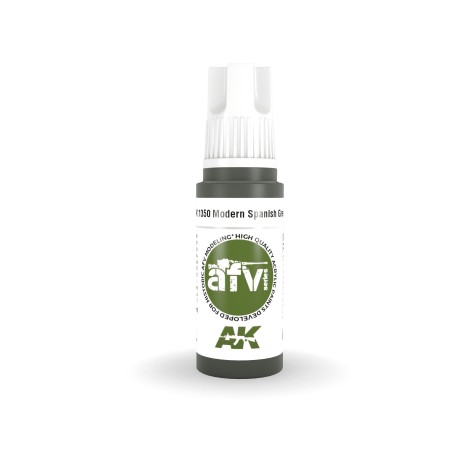 AK INTERACTIVE 3 rd. MODERN SPANISH GREEN – AFV. Marca AK Interactive. Ref: AK11350.