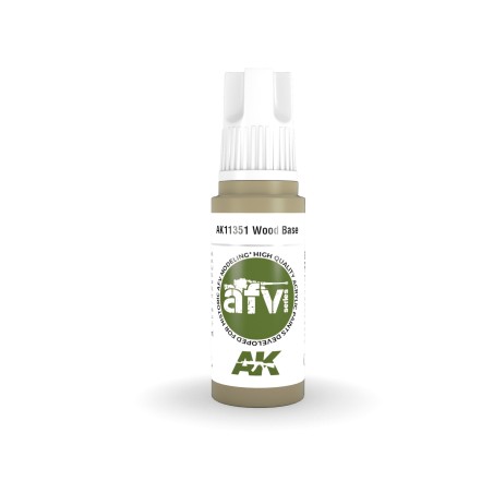 AK INTERACTIVE 3 rd. WOOD BASE – AFV. Marca AK Interactive. Ref: AK11351.