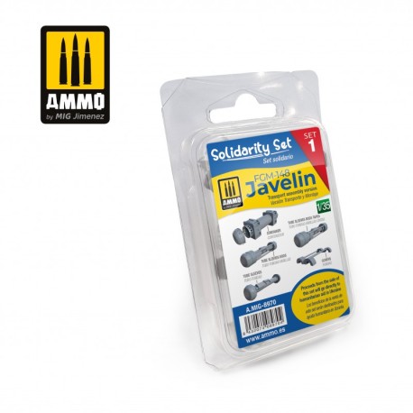 FGM-148 Javelin Set 1 - Transport and Assembly Version, SET SOLIDARIO. Escala 1/35. Marca Mig. Ref: AMIG8970.