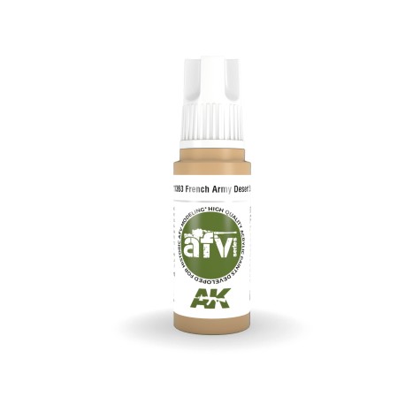 AK INTERACTIVE 3 rd. FRENCH ARMY DESERT  SAND. Marca AK Interactive. Ref: AK11363.