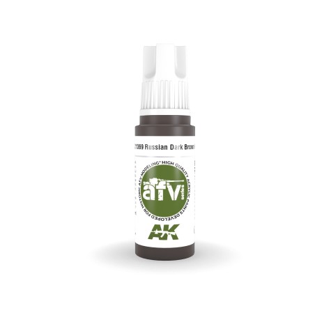AK INTERACTIVE 3 rd. RUSSIAN DARK BROWN 6K – AFV. Marca AK Interactive. Ref: AK11369.