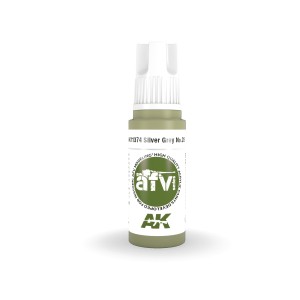 AK INTERACTIVE 3 rd. SILVER GREY NO.28 – AFV. Marca AK Interactive. Ref: AK11374. 2