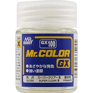 GX100 Super Clear III Gloss. Bote 18 ml. Marca MR.Hobby. Ref: GX100.