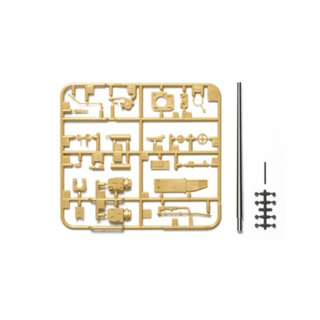 German Jagdpanzer IV (70) Lang Metal Barrel Set. Escala 1:35. Marca Tamiya. Ref: 12660.