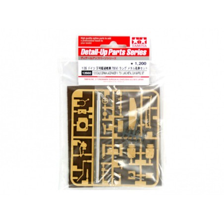 German Jagdpanzer IV (70) Lang Metal Barrel Set. Escala 1:35. Marca Tamiya. Ref: 12660.