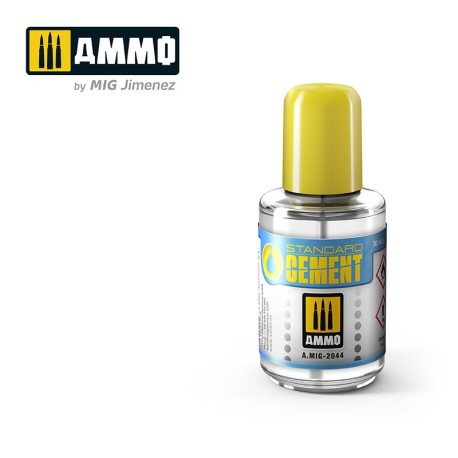 Standard Cement. Bote de 30 ml. Marca Ammo of Mig Jimenez. Ref: AMIG2044.