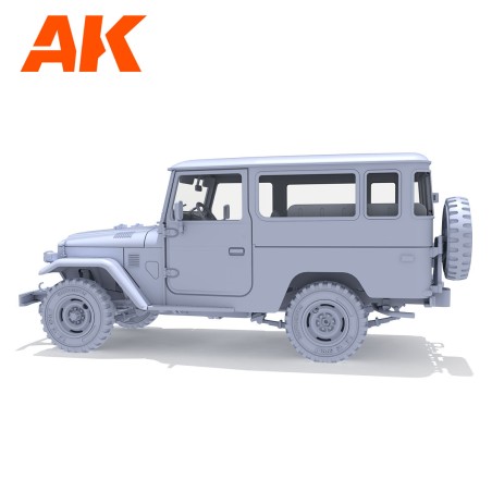 FJ43 SUV WITH HARD TOP. Marca AK Interactive. Ref: AK35001.