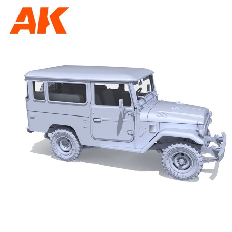 FJ43 SUV WITH HARD TOP. Marca AK Interactive. Ref: AK35001.